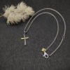 David Yurman Cable Classics Cross Amulet with 18K Yellow Gold