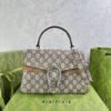 Gucci Dionysus Canvas Top Handle Bag 24x16cm