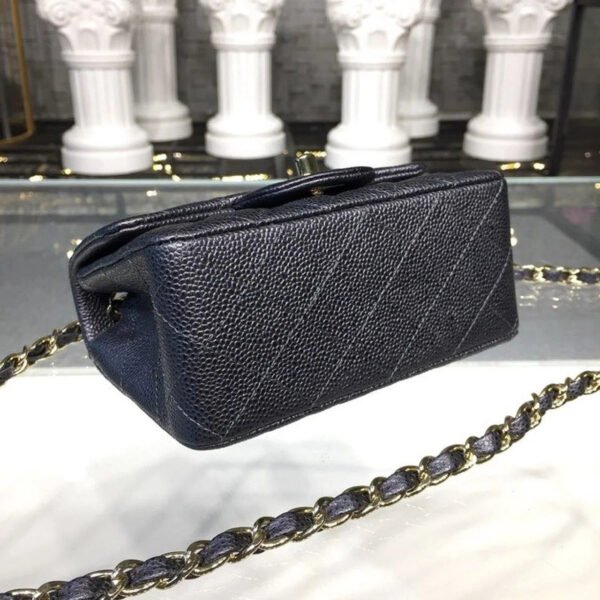 Chanel Mini Flap Bag Caviar Black For Women, Women&rsquo;s Bags, Shoulder And Crossbody Bags 6.7in/17cm A35200