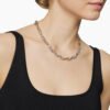 72E15AE1-8134-C24C-F492-4E89295C2F4A.jpg DY Madison® Chain Necklace Sterling Silver with 18K Rose Gold, 8.5mm