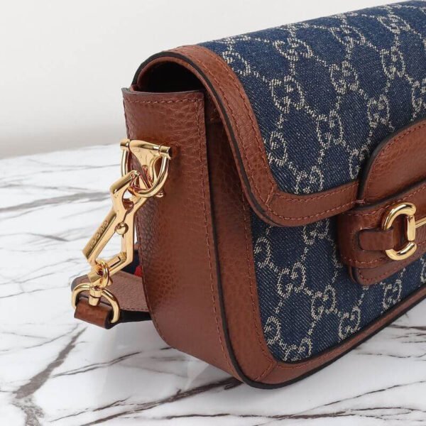 734C1125-5463-23EA-36DC-6AE6981966DC.jpg Gucci Horsebit 1955 Demin Mini Shoulder Bag