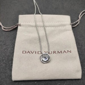 736B0287-B21E-5CE0-586E-42600D8CC860.jpg Petite Chatelaine® Necklace Sterling Silver with White Crystal, 10mm