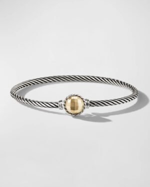 Chatelaine Bracelet with 18K Gold - 17cm