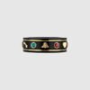 Icon ring with gemstones