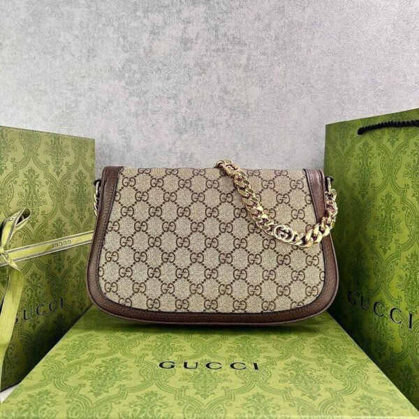 Gucci Blondie Canvas Small Shoulder Bag