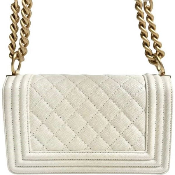SMALL BOY HANDBAG - Gold Hardware