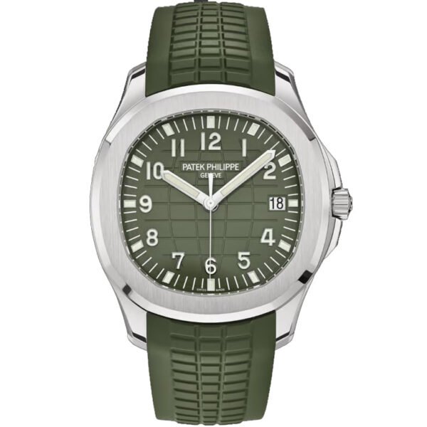 Aquanaut 5168G-010 Khaki Green Dial Watch 42mm