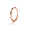 Perlee pearls of gold ring, small model