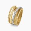 7ACC77CE-DA03-EB97-AFBD-2CCCF6130642.jpg Crossover Ring 18K Yellow Gold with Diamonds - 6