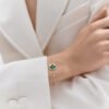 7B411B74-D12F-BDC7-BA54-F36549F09B0B.jpg Color Blossom BB Sun Bracelet, Pink Gold, Malachite and Diamond