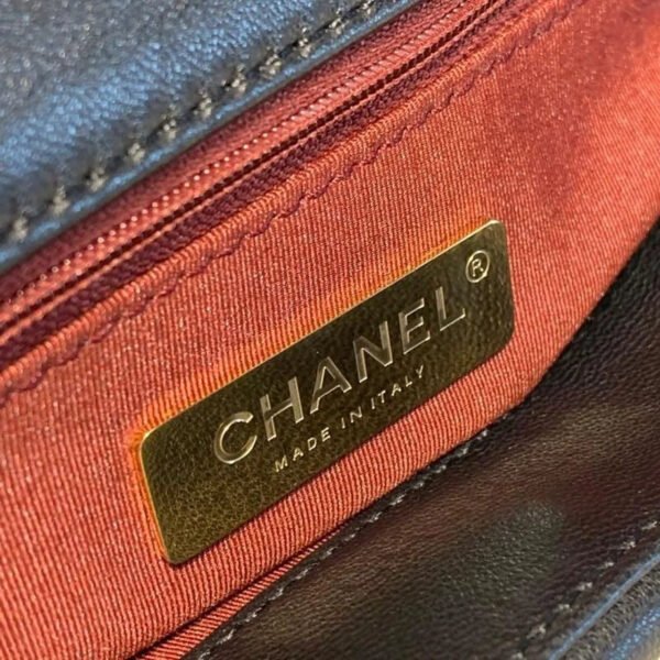 7C682B7F-1F61-9483-CA23-5CE24739A3B0.jpg Chanel 19 Flap Bag 30cm Goatskin Leather Spring/Summer Act 1 Collection, Black