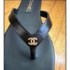 7C6DE4C9-E8DD-69D9-6F1D-E8FFD4F7C520.jpg Chanel Women's Logo 25ss CC Leather Flip Flops