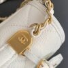 Chanel Small Flap Bag With Top Handle White For Women, Women&rsquo;s Bags 8.1in/20.5cm