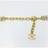 7CCE1A92-00CA-D3BB-3CD1-10A6B584B5D9.jpg Authentic Heavy Gilt Necklace CC Logo set with Seed Pearls and Crystals