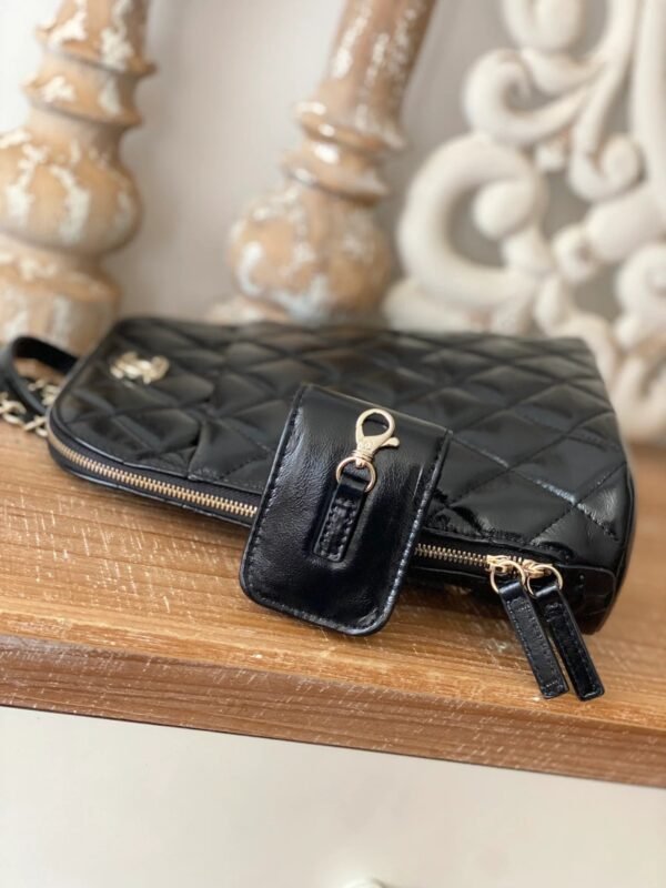 Chanel Rucksack Backpack Black Bag For Women 21cm/8in