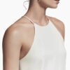 Cable Hoop Earrings Sterling Silver, 1.5in