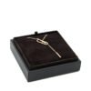 EVER CHAINE D??ANCRE LARIAT NECKLACE GOLD WITH DIAMONDS