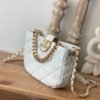 Chanel Small Hobo Bag Gold Hardware White For Women, Women&rsquo;s Handbags, Shoulder Bags 7.5in/19cm
