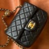 Chanel Classic Bag Black For Women, Women&rsquo;s Bags 7.1in/18cm