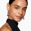 816B8A7C-EBD9-9079-6FCC-30D595C55D57.jpg Marbella Drop Earrings 18K Yellow Gold with Amethyst and Rhodolite Garnet, 51mm