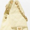 CHANEL 25 small bag(Light Yellow)