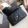 81CA3CF6-5992-A4B9-B902-192D82594B99.jpg Chanel 19 HandBag Black For Women 11.8in/30cm