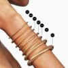 Classic Cablespira&reg; Bracelet 18K Yellow Gold with Citrine and Diamonds, 7mm