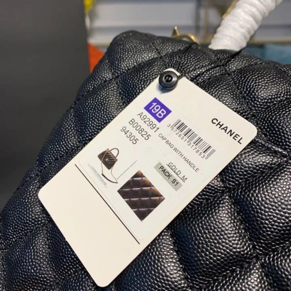 Chanel Large Flap Bag With Top Handle Black For Women, Womens Handbags, Shoulder And Crossbody Bags 11in/28cm A92991