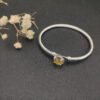Petite Chatelaine&reg; Bracelet Sterling Silver with Citrine, 3mm - 17 CM