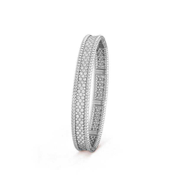 Perlee diamonds bracelet, 3 rows, small model