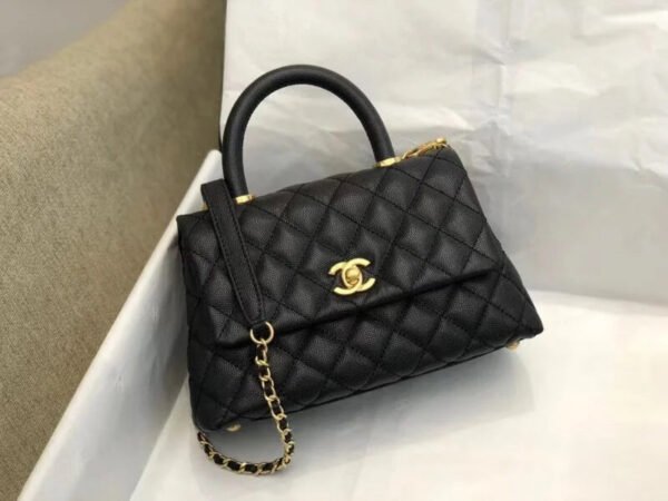 Chanel Coco Handle Black 24*14*10Cm A92990