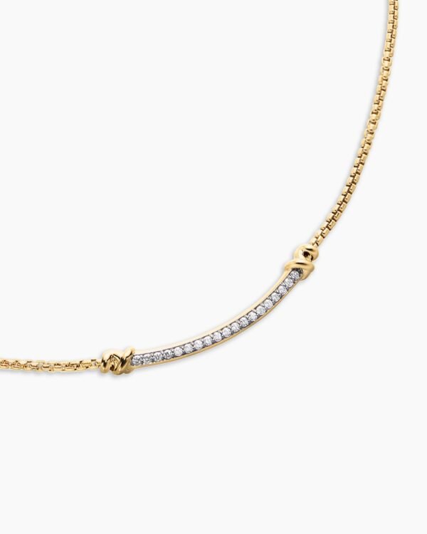 83A84AC7-2356-BEA0-5FAA-7929237423DD.jpg Petite Helena Wrap Station Necklace 18K Yellow Gold with Diamonds, 29mm