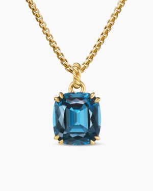 83F3AC0A-B0F4-BA91-95FD-3D18370BA174.jpg Marbella Pendant 18K Yellow Gold with Hampton Blue Topaz, 22mm