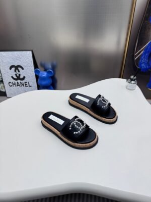 Chanel Women's Logo 25ss CC Sandal