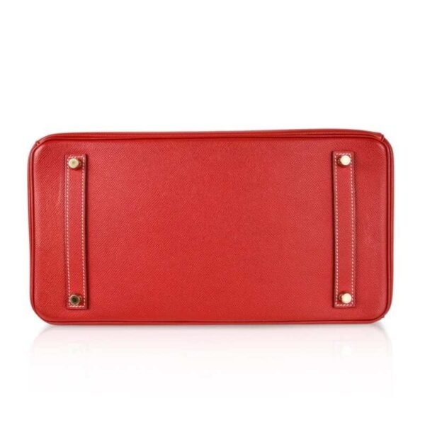 Birkin 28 Bag Rouge Casaque Candy Limited Edition Epsom Gold