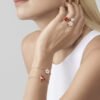 Lucky Spring bracelet, open wings ladybug