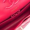 Chanel Classic Handbag 26cm Red For Women A01112