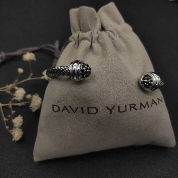 85BA67AF-B3D4-4699-5DB6-3CF2F0891B7E.jpg Classic Cable Bracelet Silver and Half Diamonds 5 MM