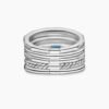 868B0FD2-1535-5FAF-A8A5-FA86B8051ADC.jpg Stax Five Row Ring Sterling Silver with Hampton Blue Topaz and Diamonds - 6