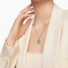 86BCB324-B99E-343F-E6A7-9624E523CCB0.jpg Initial Charm Necklace Sterling Silver with Diamond V
