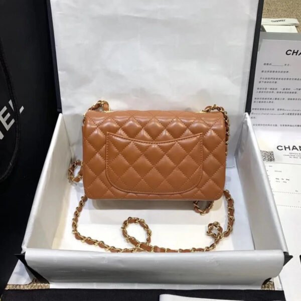 Chanel Lambskin 20Cm Class-Flap Bag 1116