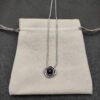 8771E232-E0B8-6173-C04B-99C6A1377483.jpg Petite Chatelaine® Necklace Sterling Silver with Black Onyx, 10mm