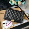 Chanel Lambskin Leboy W-Chain Bag 80287
