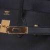 Limited Edition Birkin 30 Bag Plomb (Off Black) Togo Leather with Gold Hardware