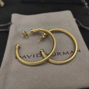 89287DB8-46BD-91F9-81D3-1D2658C24449.jpg Cable Hoop Earrings Twisted 18 Karat Yellow Gold Hoop Earrings