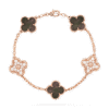 Vintage Alhambra bracelet, 5 motifs