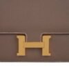 Constance Mini 18 Bag Etoupe Gold Hardware Epsom Leather