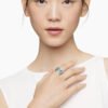 89DC4619-FE31-9ACA-085C-1B0385B67856.jpg Stax Five Row Ring Sterling Silver with Hampton Blue Topaz and Diamonds - 6