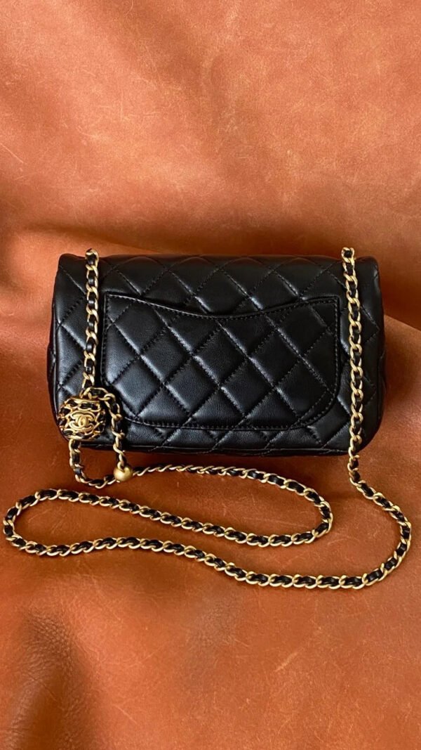 Chanel Mini Flap Bag Black For Women, Women&rsquo;s Bags 7.9in/20cm