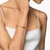 DY Madison&reg; Chain Bracelet 18K Yellow Gold with Diamonds